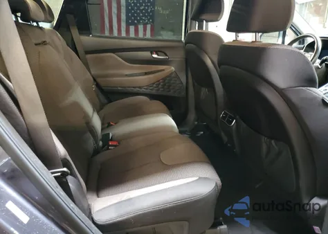 2021 Hyundai Santa Fe Blue from USA, damaged, VIN KM8S2DA17MU011329